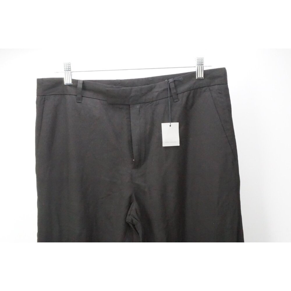 John Varvatos Mercer Pants Slim Fit Black Jacquard Pattern Sz 50 EU NEW